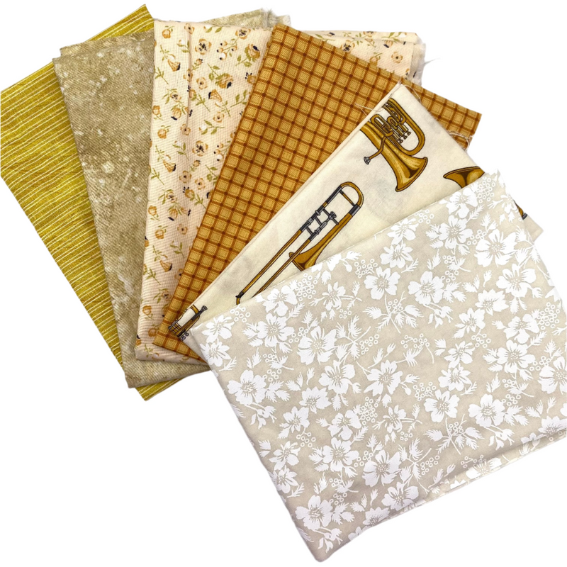 Quarter Yard Quilting Bundles | 1.5 Yards | Choose Your Favorite