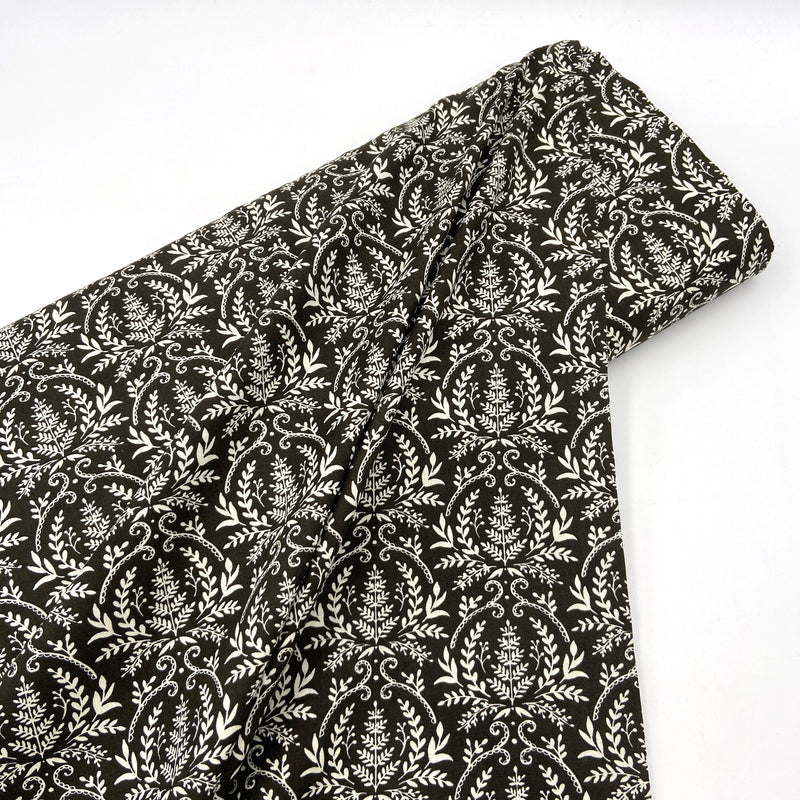 Damask Slate | Happiness Blooms | Quilting Cotton