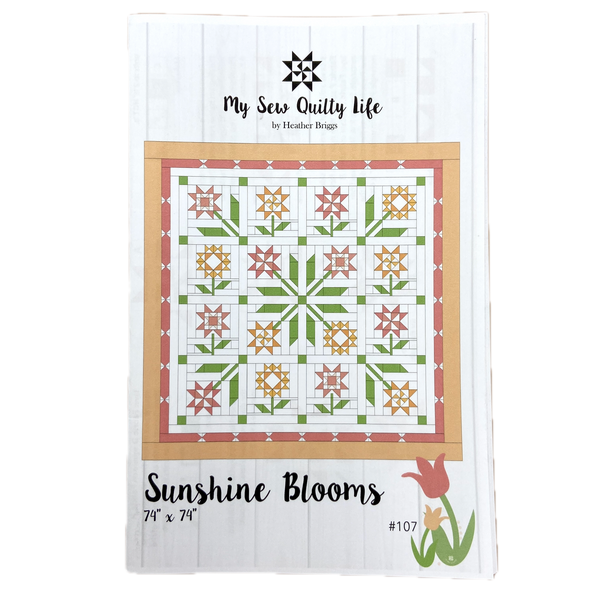 Sunshine Blooms | My Sew Quilty Life | Quilt Pattern