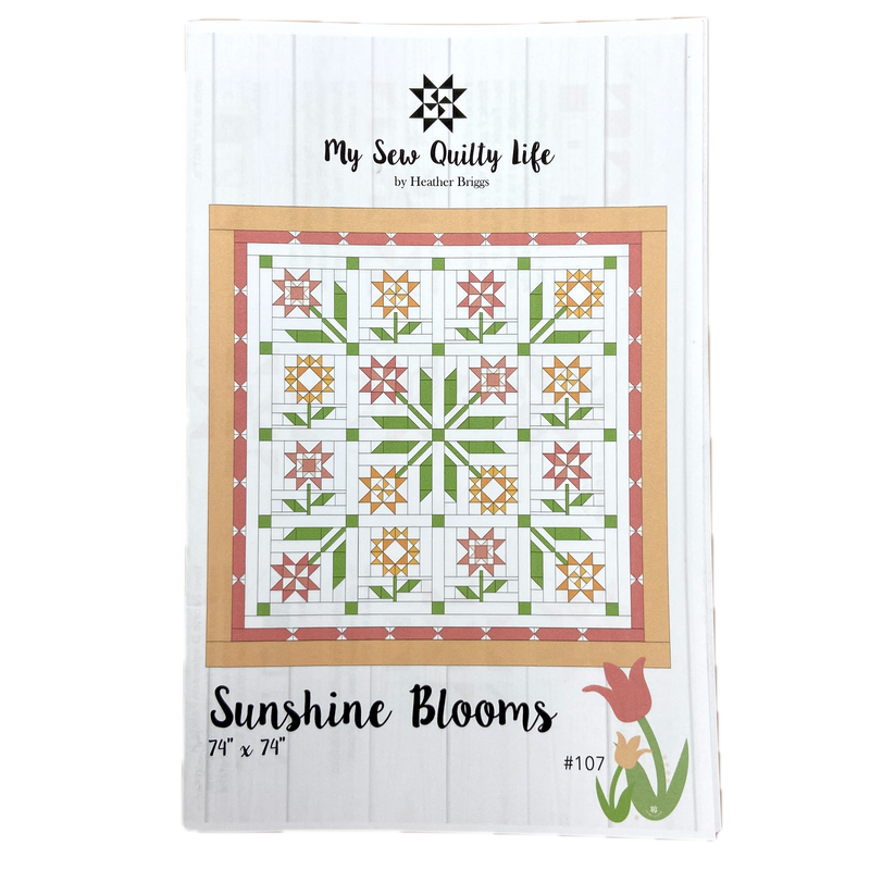 Sunshine Blooms | My Sew Quilty Life | Quilt Pattern