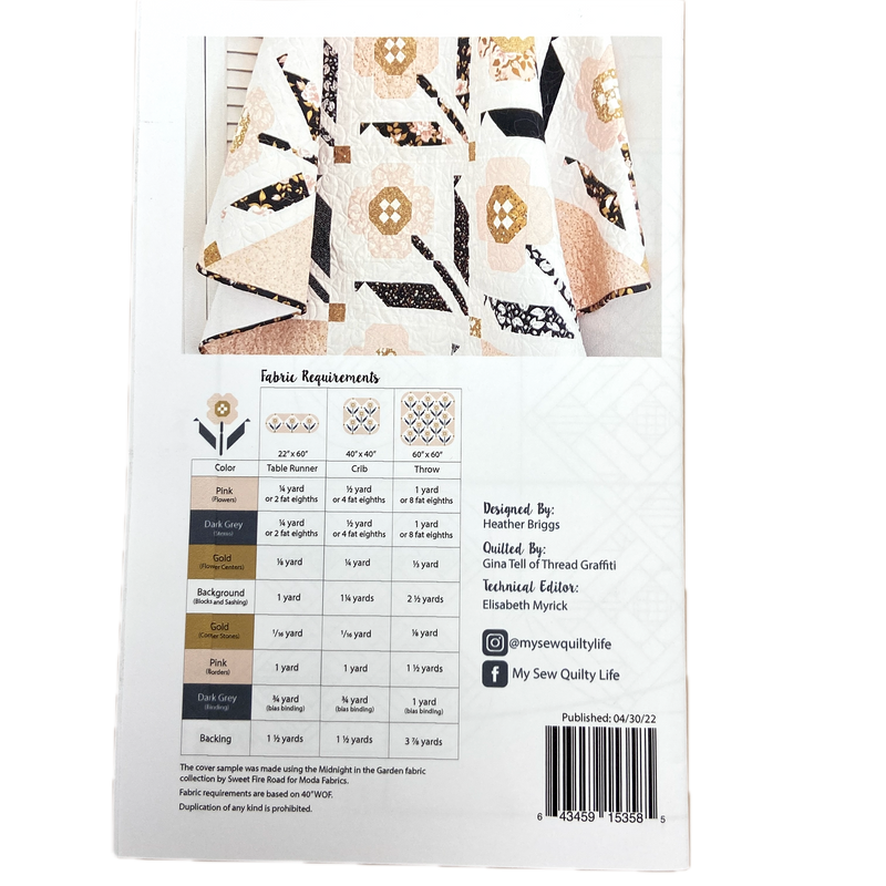 Goodnight Garden | My Sew Quilty Life | Quilt Pattern