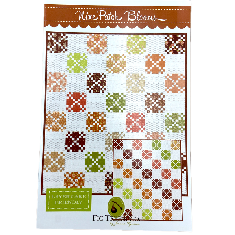 Nine Patch Blooms | Fig Tree &Co. | Quilt Pattern