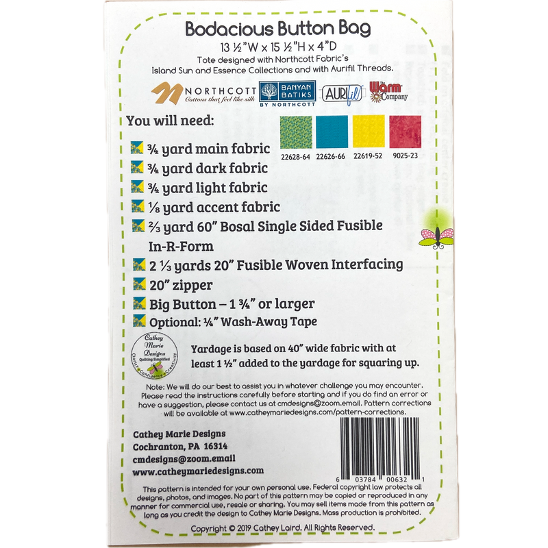 Bodacious Button | Tote Bag