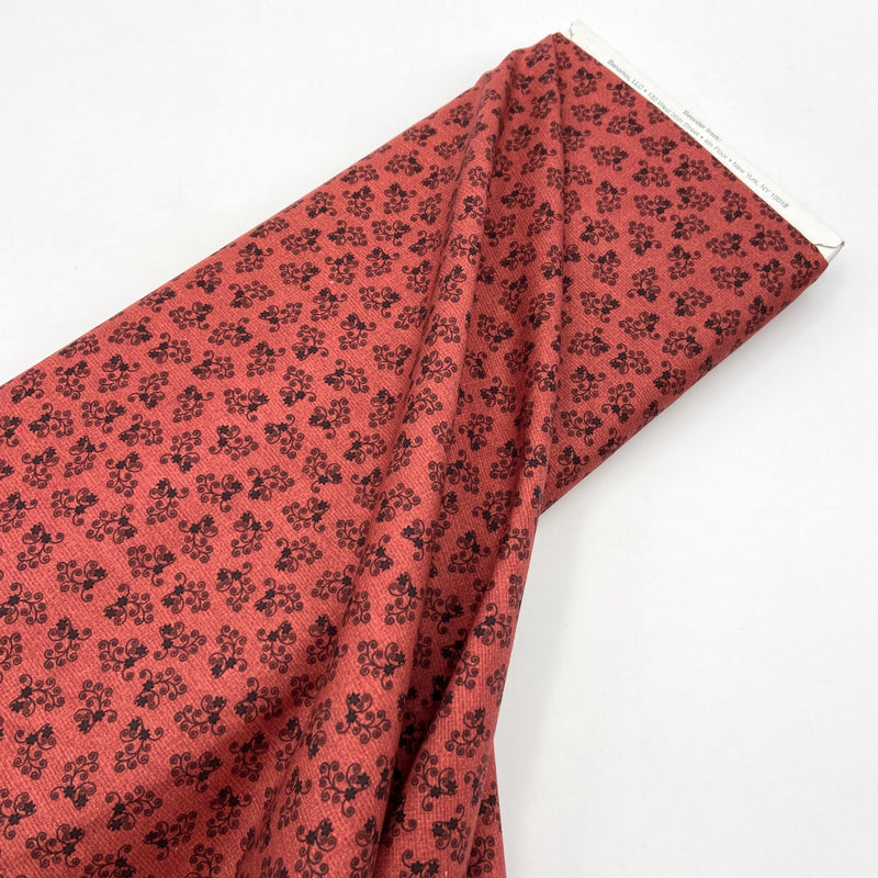 Leola Red | Quilt Barn Prints | Quilting Cotton
