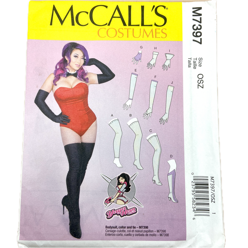 McCall's M7397 | Adult Costume Accessories | One Size