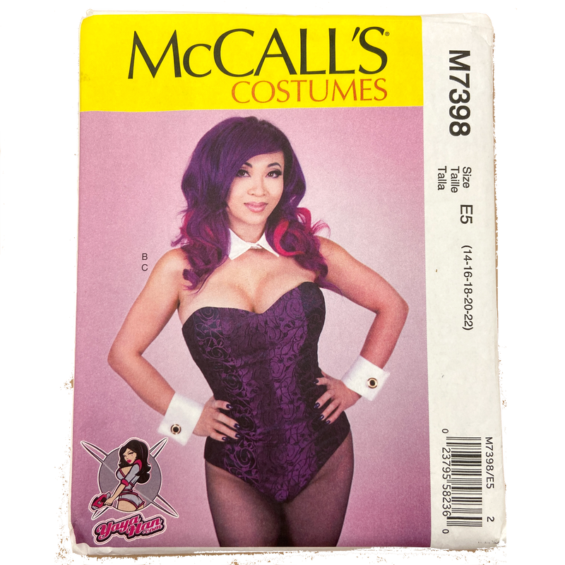 McCall's M7398 | Adult Costume Corset | Size 14-22