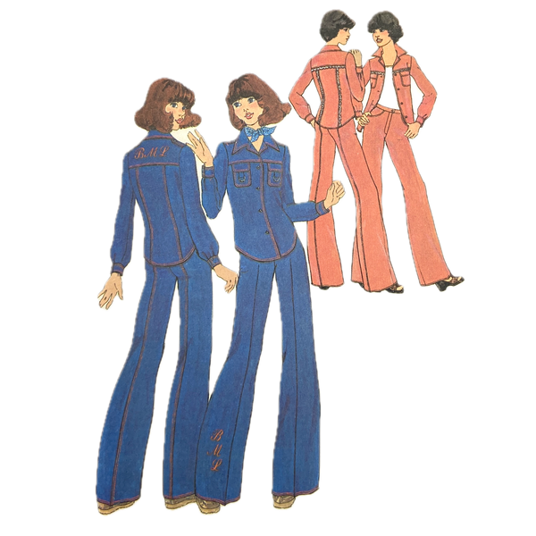 Simplicity 7357  | Junior Shirt and Wide-Leg Pants | Size 11-12