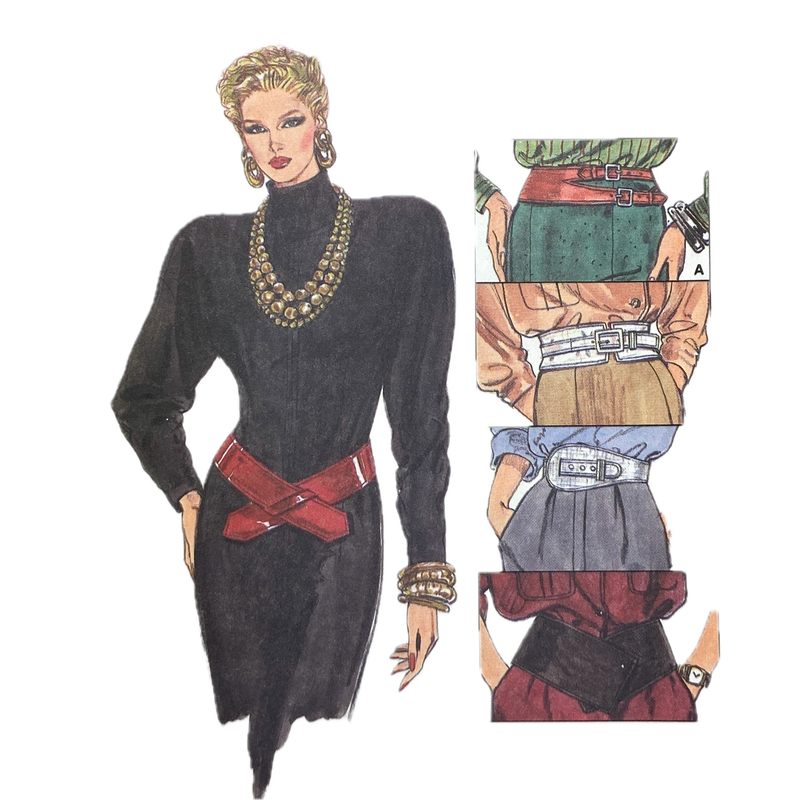 Vogue 9666 | Adult Belts | Size XS-L