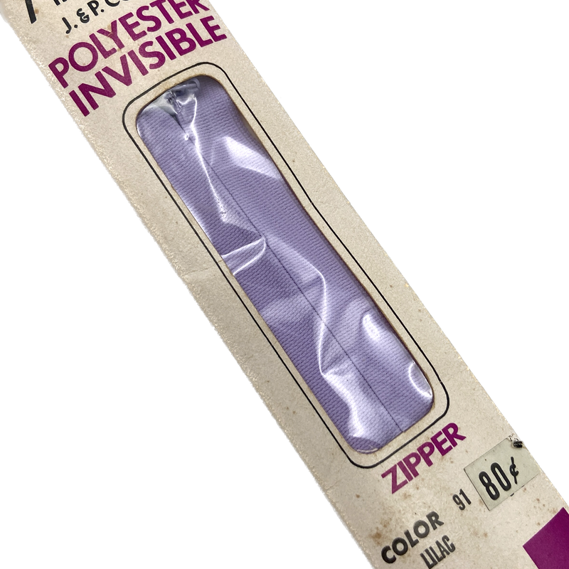 20-22" Coats Poly | Invisible Zipper | Pick Your Color