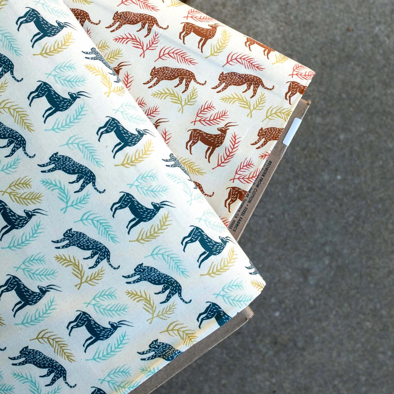Grassland, Sienna | All Through the Land | Quilting Cotton