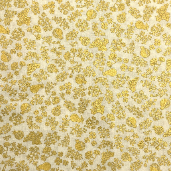 Pears, Ivory | Nature's Harvest | Quilting Cotton
