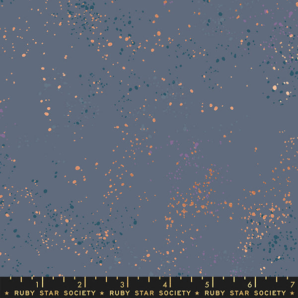 Blue Slate | Speckled | Quilting Cotton