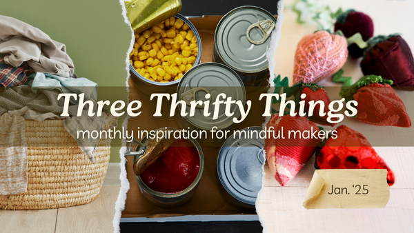 January 2025 Three Thrifty Things