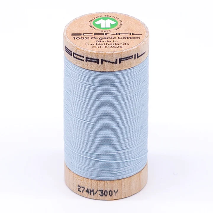 Scanfil Organic Cotton Thread Winter Sky