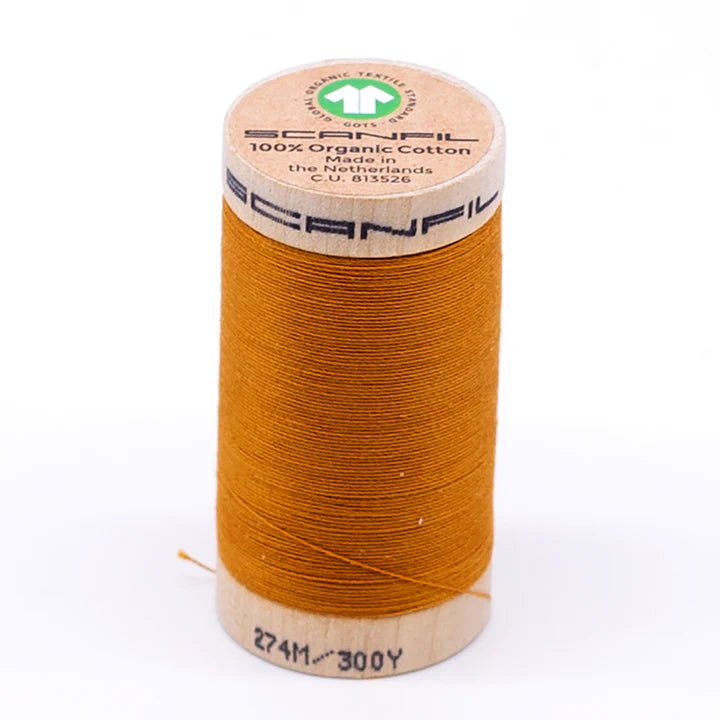 Scanfil Organic Cotton Thread Sunflower