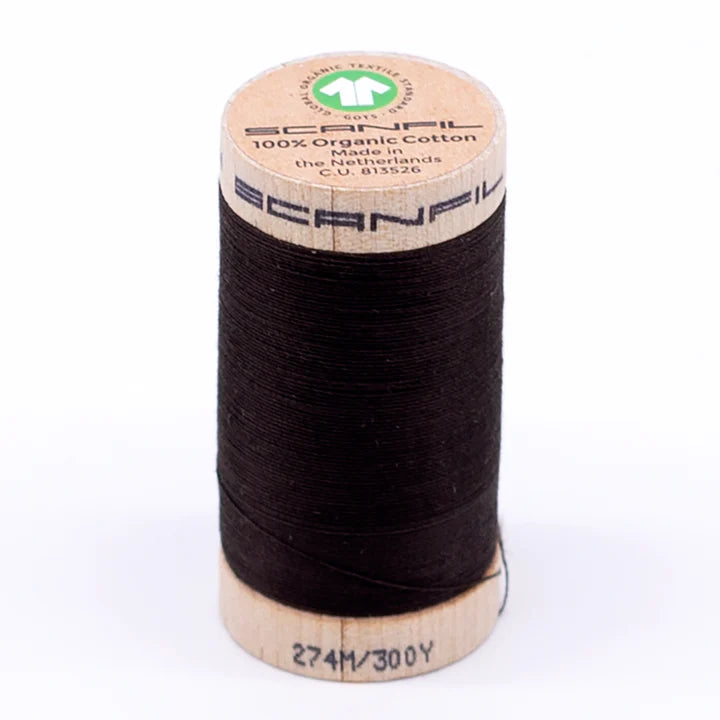 Scanfil Organic Cotton Thread Licorice