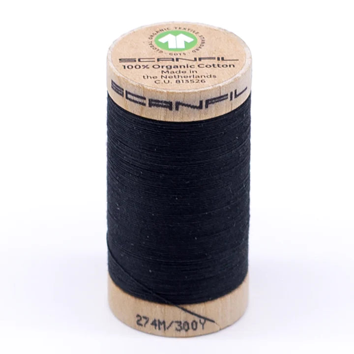 Scanfil Organic Cotton Thread Volcanic Ash