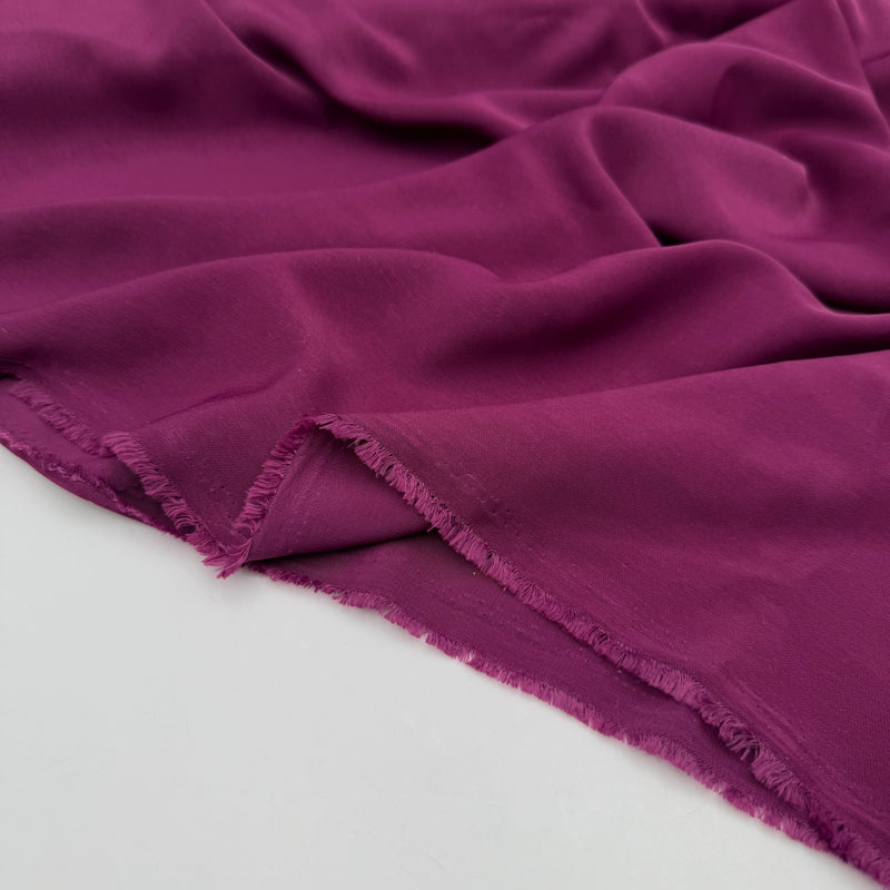 Mulberry | Sandwashed Satin | Peachskin