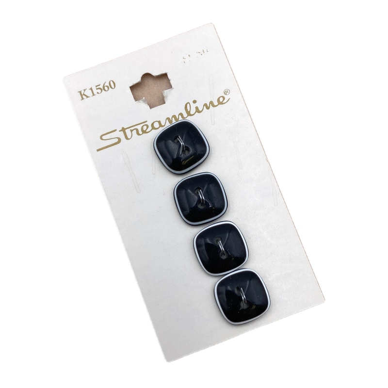 5/8" Tuxedo | Plastic Buttons