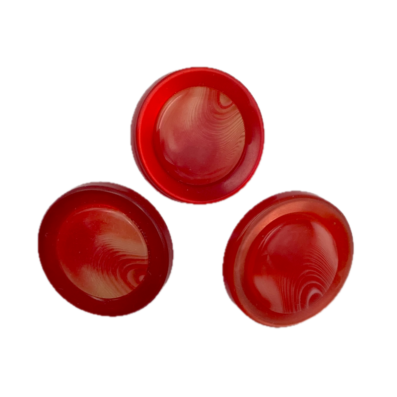 3/4" or 1" Jewel Swirl | Plastic Buttons | Choose Your Favorite