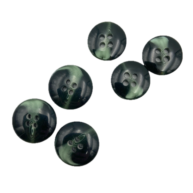 3/4", or 7/8" Marbled | Plastic Buttons | Choose Your Favorite
