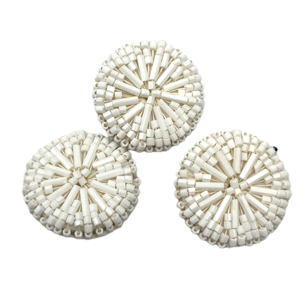 1" Beaded Fabulosity | Plastic Buttons