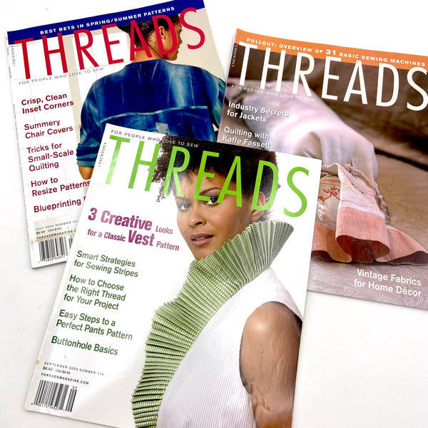 Threads Issues 100 - 199 | Magazine Back Issues | Choose Your Favorite
